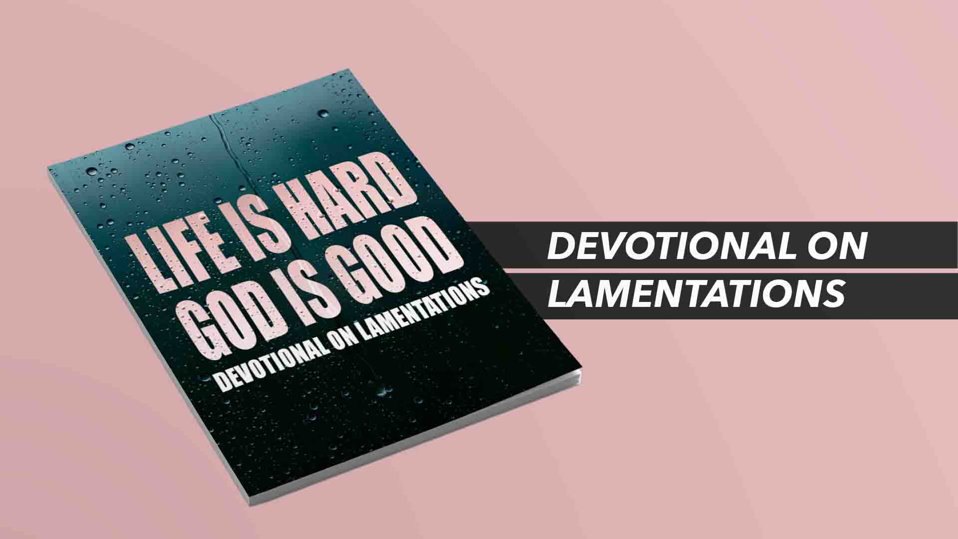 Lamentations Devotional